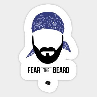 Fear the Beard Sticker